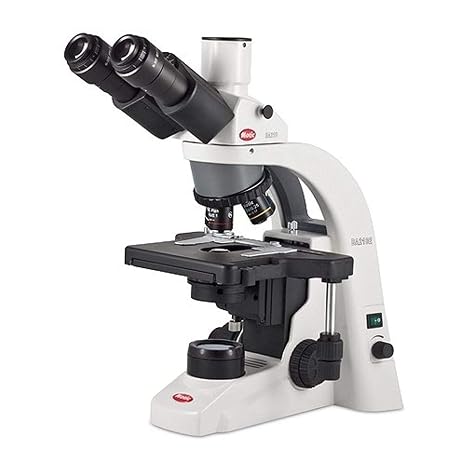 Motic 1100100402422 BA210E Trinocular Microscope with Halogen Lamp
