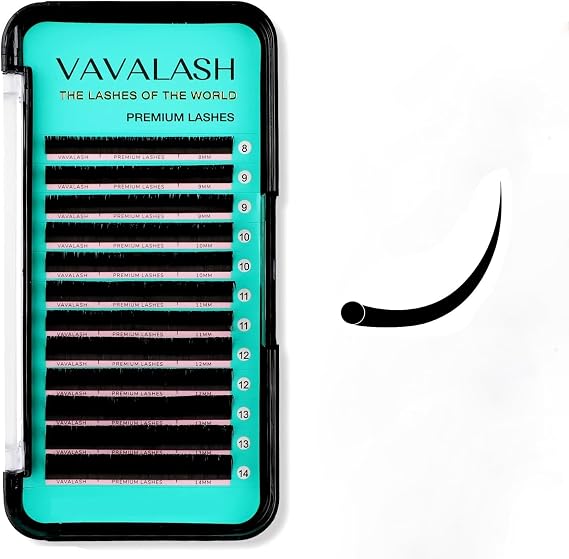 Eyelash Extensions 0.05 C CC D DD J B L Curl 8-14mm Lash Extensions Supplies Individual Lashes Premium Silk Volume & Classic Lash Soft Matte Dark Professional Eyelashes Extension (0.05-CC-8-14 Mixed)