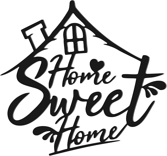 Home Sweet Home Metal Wall Decor