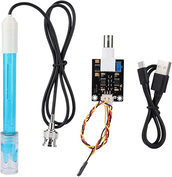 Yoidesu Analog Meter Kit,Digital Meter, Sensor Module + Electrode Probe with BNC Connector,Composite Electrode Test Code Sensor