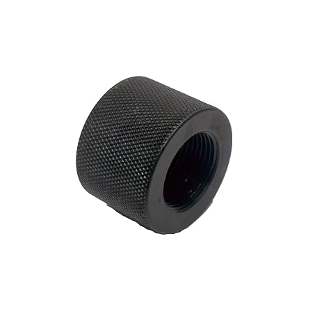 1" Thread Protector 5/8-24 for .308, CNC Machined Thread Protector, Black Oxide Finish