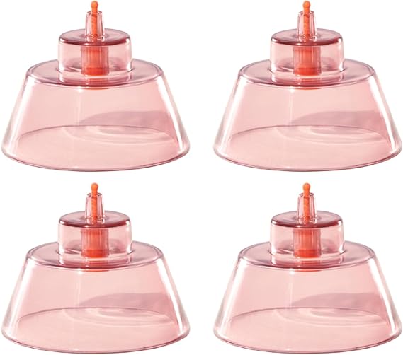 Replacement Cups for Smart Cupping Therapy Device, 4 Pack Interchangeable Cups for Electric Cupping Massager, Accessories for Targeted Cupping Therapy