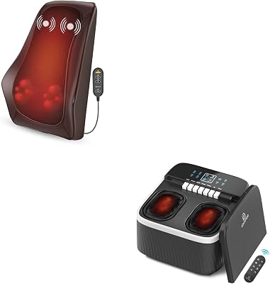 COMFIER Foot Massager Machine & Shiatsu Back Massager