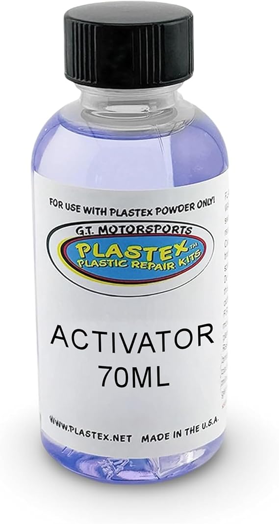 Plastex Plastic Repair Kits - Activator Replacement Refill 70ml...