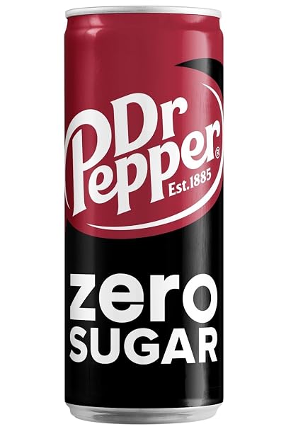 24 x Dr. Pepper Zero (24 0.33L EU Cans) Sugar Free