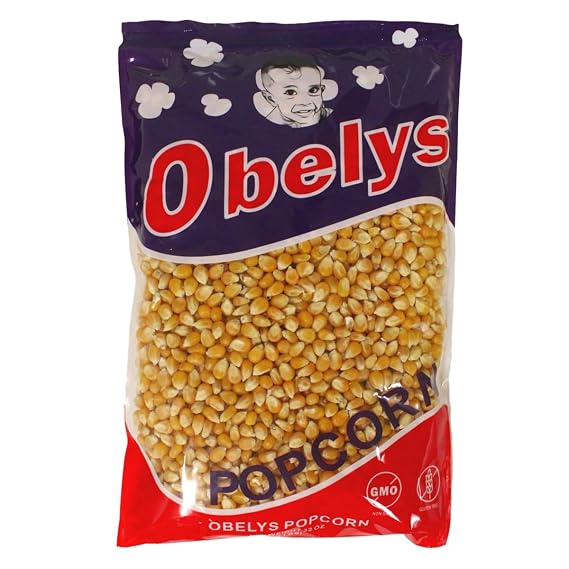 Mushroom Popcorn Kernels - 2 lbs | Non-GMO, Gluten-Free, and Perfect for Popping Machines, Stove Tops, or Air Poppers | Ideal for Families and Movie Nights