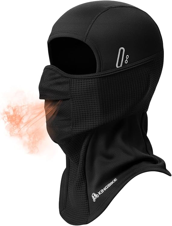 KINGBIKE Balaclava Motorcycle Bicycle Winter Sports Ski Mask Outdoor Warm Windproof Anti-Fog Universal Size for Men Women