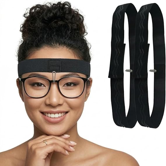 2PCS Eyeglass Holder for Rhinoplasty, Non-Slip Nose Support Band