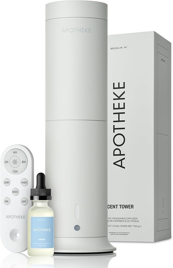 Apotheke Scent Tower Aromatherapy Diffuser, Essential Oil