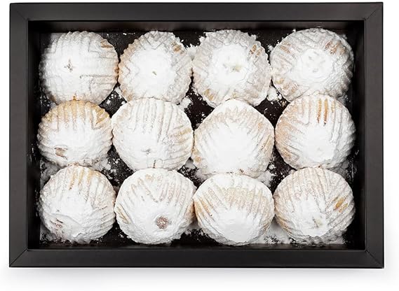 Baklava Box Maamoul Walnut Cookies (575g) - Authentic Middle Eastern Treats | Soft, Nutty, and Delicious | Perfect for Gifting, Celebrations, or Everyday Indulgence | Traditional Flavor!