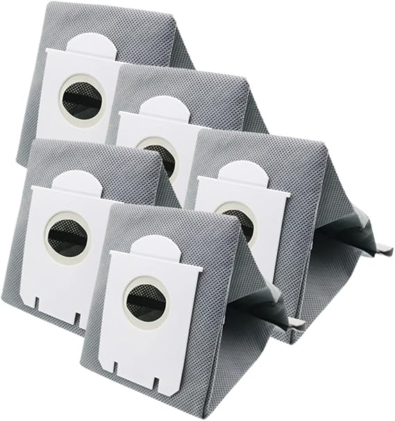 Vacuum Cleaner Bags Dust Replacement,Compatible for Philips,Fc8134 Fc8613 Fc8614 Fc8220 Fc8222 Fc8224 Fc8200 Fc9004 Fc9006 Hr8331 S-Bag(5pcs)