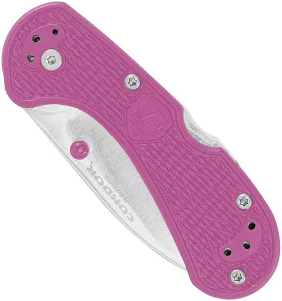 Condor Tool & Knife CTK80825SK: Cadejo Lockback Pink