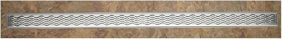 ACO 37240 Quartz Plus 4-Feet Wavy Grate Design