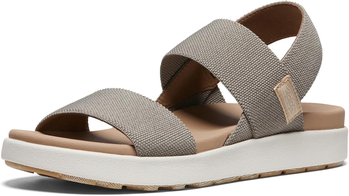 KEEN Women's Elle Backstrap Casual Platform Open Toe Wedge Sandals