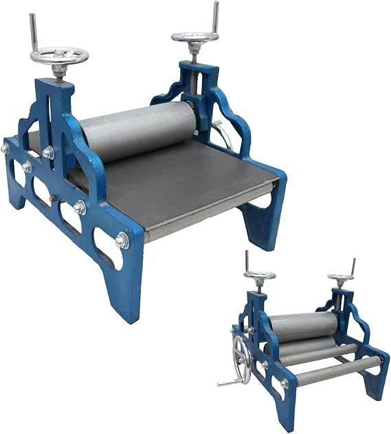 LGXEnzhuo Etching Press Professional Printmaking Engraving Press Slab Roller Printmaking Machine for Ceramic Portable Tabletop Tool