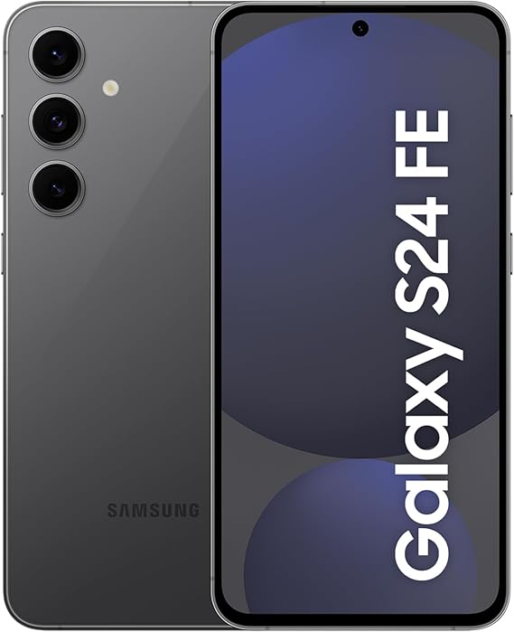 Samsung Galaxy S24 FE 128GB Graphite 6.7" 5G (8GB) EU Model Android - [Italian, Hungarian, Polish, Romanian, Austrian, Swiss version]