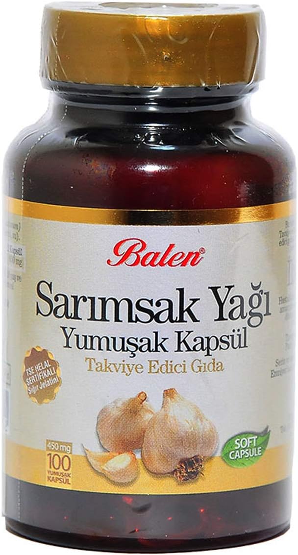 Balen Sarımsak Yağı Yumuşak Kapsül