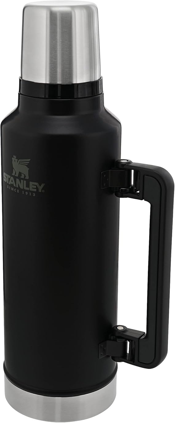 STANLEY Classic Legendary Vakumlu Termos 1.9 Litre - Mat Siyah | Paslanmaz Çelik