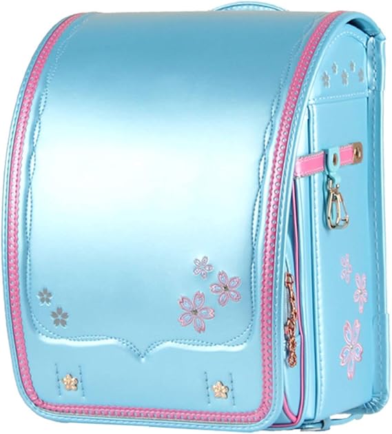 randoseru light blue backpack japanese school bag Premium fabric send gift