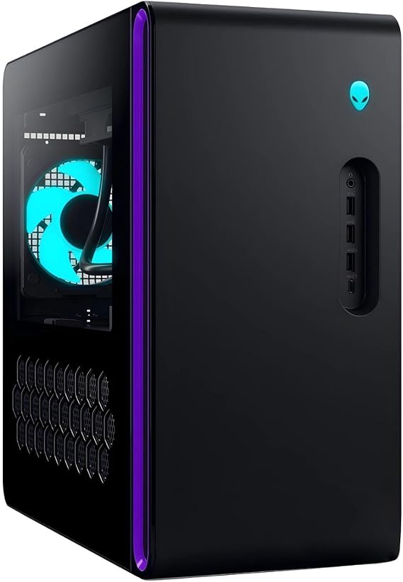 Alienware Aurora R16 Gaming Desktop PC - Intel Core i7-13700F 16-Core up to 5.20 GHz, 16GB RAM, 1TB NVMe SSD + 1TB HDD, NVIDIA GeForce RTX 4070 12GB GDDR6X, Windows 11 Home, Liquid Cooling