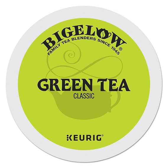 Bigelow 6085 Green Tea K-Cup Pack, 24/box