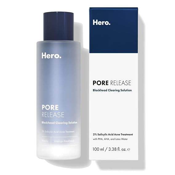 Hero Cosmetics Pore Release Blackhead Clearing Solution, 3.38 Fl Oz