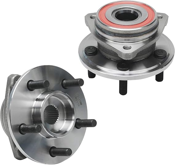 Detroit Axle - 2 Front Wheel Bearing Hubs for 1999-2001 Jeep Cherokee