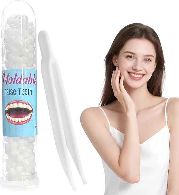 Temporary Tooth Filling, Tooth Filling Repair Kit, Dental Repair Kit for Fixing Missing Broken Teeth(10ml)