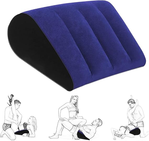 Newly Wedge Pillow Inflatable Cushion, Sex Adult Furniture for Couples Sex Frequent Flyer Adult Wedge Pillow Set for Couples Bedroom Hanging Pillow Sling Heavy Duty Sex Furnitures Sweater j-567