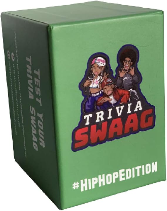 #HipHopEdition A New Hip hop Trivia Game of Music for The Culture Test Your Hip hop Trivia on Rap, R&B and Music Artists Great for Game Night, Gifts & Parties!