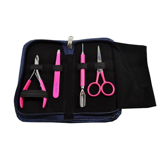 Body Toolz Manicure Kit Neon (Hot Pink)