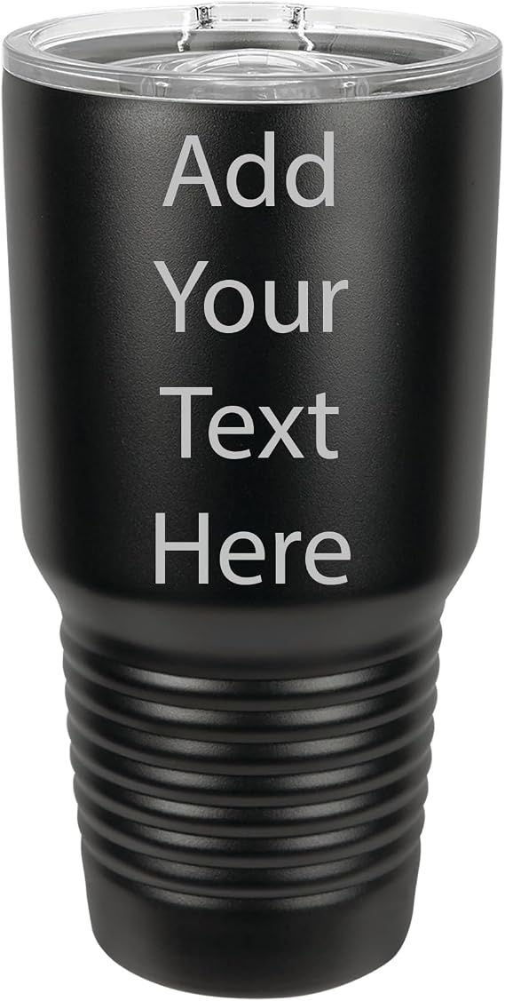 Personalized Polar Camel 30 oz Tumbler Custom Engraved Insulated Stainless Steel Coffee Cup with Slider Lid, Custom Gift