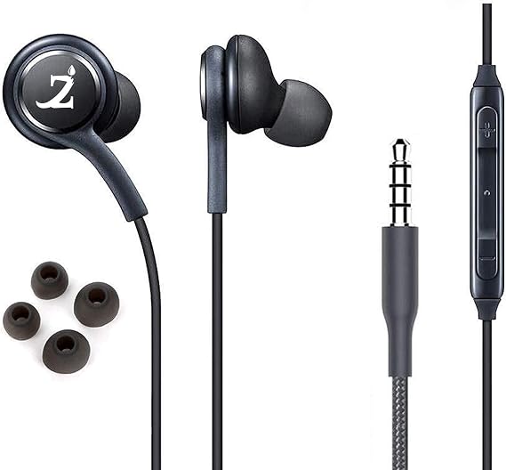 ZAMZAM PRO Stereo Headphones Works for Westinghouse WE50UT4108 50-Inch with Hands-Free Built-in Microphone Buttons + Crisp Digital Titanium Clear Audio! (3.5mm, 1/8 inch)