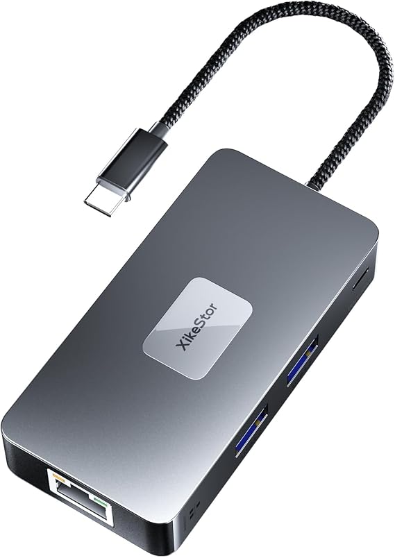 7 in 1 USB C Docking Station 2.5G Ethernet 4K60Hz HDMI
