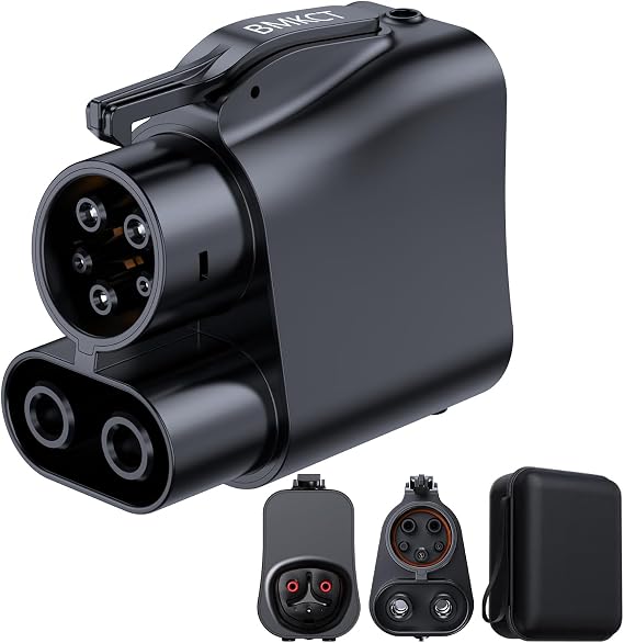 NACS to CCS EV Adapter Charge EVs No Tesla on Tesla Superchargers, 500A/1,000V, Fast Charging for CCS1 EVs, [Check with your car manufacturer for compatibility]