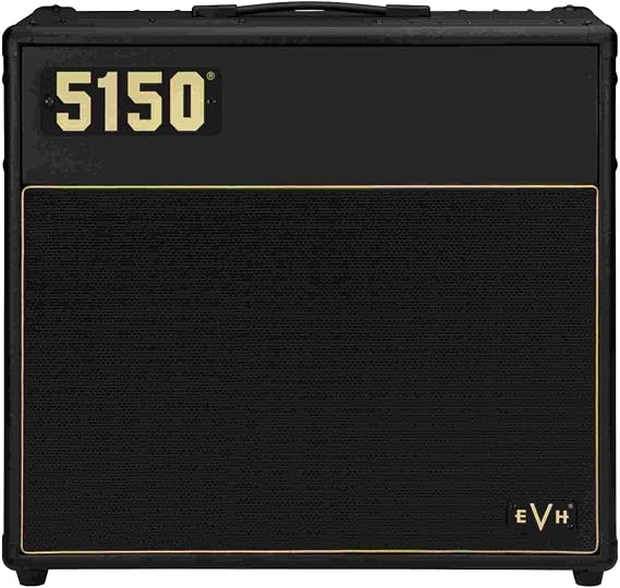 EVH 5150 Iconic Series EL34 40-watt 1 x 12-inch Tube Combo Amp - Black/Gold