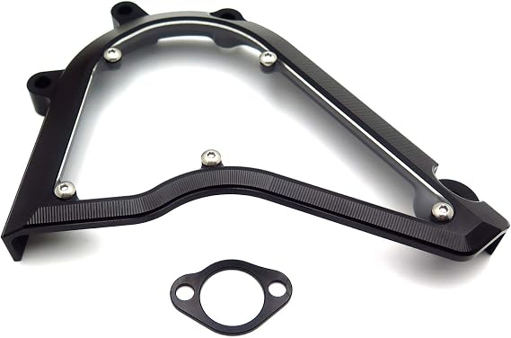 SMT- DUKE Front Transparent Sprocket Cover Chain Guard Cover Wheel Compatible with KTM DUKE/RC 250 390 2017-2019 [P/N: GZSP-K3-004]