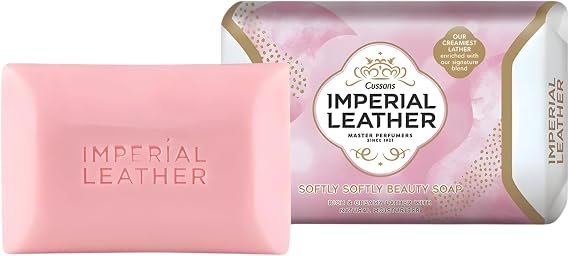 Imperial Leather Original Soap Bar 90g, Gentle Cleansing Bath & Hand Soap with Natural Ingredients Silky Smooth Rich, Creamy and Perfect for Sensitive Skin (4, Pink)