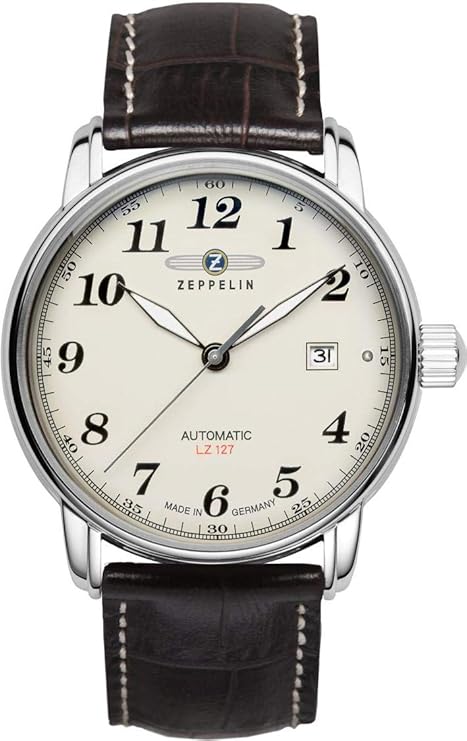 Zeppelin Men's Analogue Automatic Watch with Leather Strap 76565