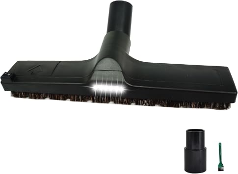 EZ SPARES Smooth Horsehair,Floor Lighten Visible Brush,Compatible with 1 1/4" 32mm Universal Vacuum Cleaner Brush Head Good Water Absorption Fit Most Brand