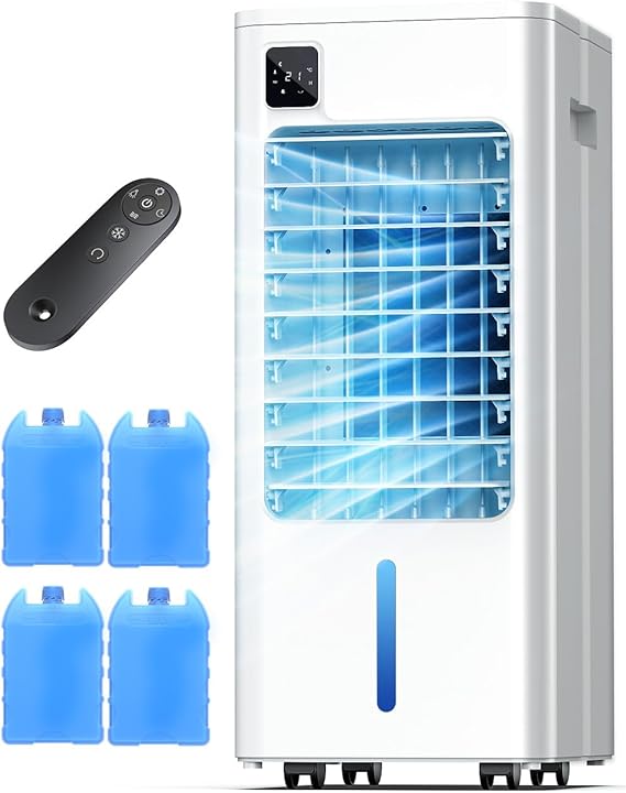 Portable Air Conditioners Windowless, 5 Modes, 3 Speeds, 100Oscillation