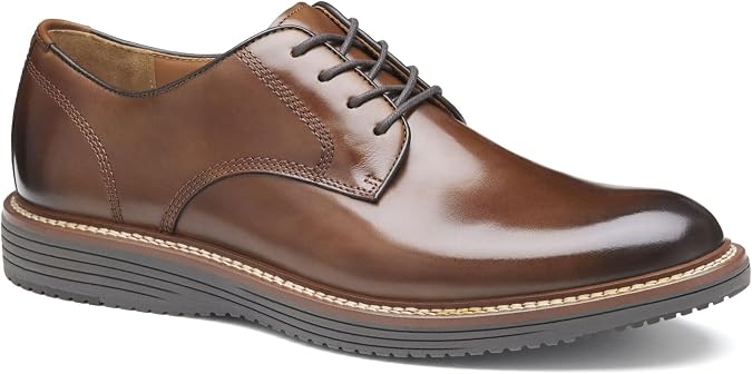 Johnston & Murphy Men's Upton Plain Toe Lace-Up Oxford Shoe