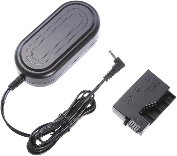 Hersmay ACK-E8 AC Power Adapter Supply DR-E8 DC Coupler Charger LP-E8 Dummy Battery for Canon EOS Rebel T5i T4i T3i T2i Kiss X6 Kiss X5 Kiss X4 700D 650D 600D 550D Cameras