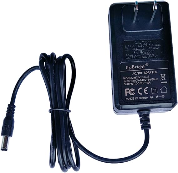 UpBright 12V AC/DC Adapter Compatible with Zebra ZQ600 Series ZQ610 ZQ620 ZQ630 ZR658 ZR668 Mobile Label Printer QLn220 P1031365-024 P1031365-039 P1031365-040 P1031365-041 P1031365-042 P1031365-043