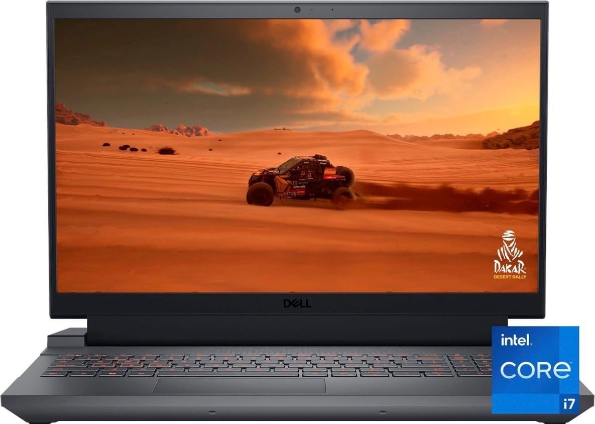 Dell 2025 Gaming Laptop | G15 5530 | Intel 14-Core i7-13650HX | NVIDIA GeForce RTX 4060 | 32GB DDR5 | 1TB SSD | 15.6 1920x1080 120Hz | Win11 Home - Wi-Fi 6 - BT 5.2 - RGB Backlit KB - Gray