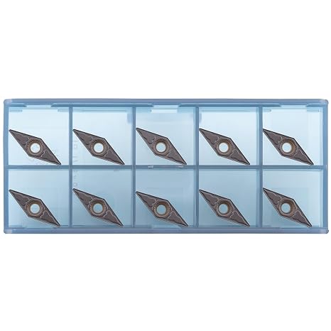 VCMT221 (VCMT110304) Turning Insert for Steel Semi-Finish Tools 10pcs