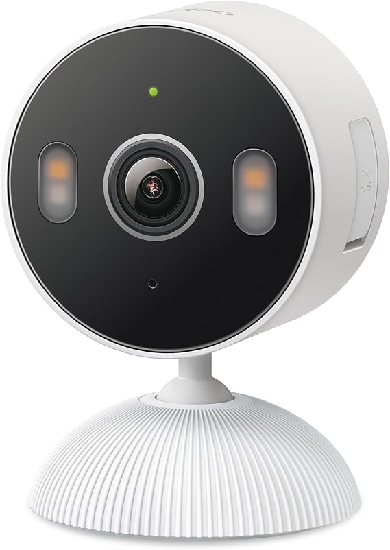 Tapo 2K 3MP Kapalı/Açık Güvenlik Kamerası - Ücretsiz Kişi/Hareket/Bebek Ağlaması Algılama, Renkli Gece Görüşü, IP65 Hava Koşullarına, SD/Bulut Depolama, Alexa ve Google Home HybridCam ile çalışır