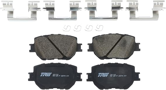 TRW Pro TRC1733 Disc Brake Pad Set For Lexus IS250 2014-2015, Front