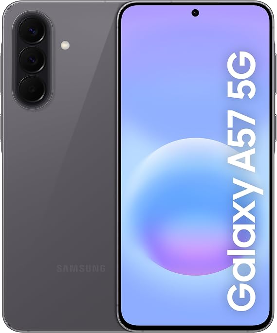 Samsung Galaxy A57 5G, Slim Smartphone, Awesome Intelligence Features, 8GB, 256GB Storage, 50MP Wide-Angle Camera, Up To (UK Version)
