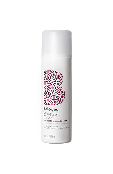 Briogeo Farewell Frizz Smoothing Conditioner | Silicone-Free Conditioner for Frizz Control, Hydration & Shine | Vegan & Cruelty-Free